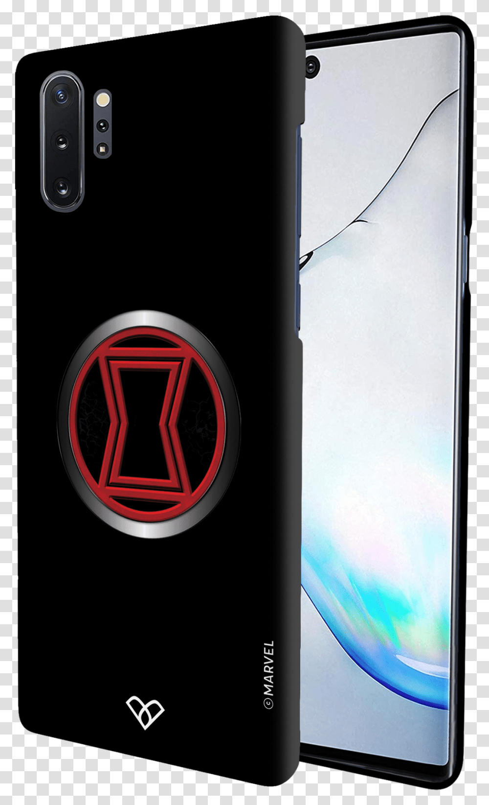 Black Widow Emblem Slim Case And Cover For Galaxy Note 10 Plus Smartphone, Mobile Phone, Electronics, Cell Phone, Symbol Transparent Png