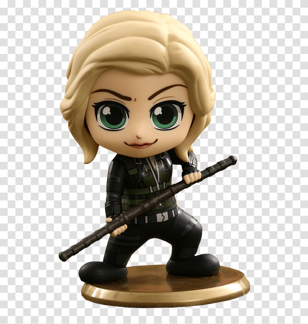 Black Widow Hot Toys Cosbaby Infinity War, Person, Human, Samurai, Doll Transparent Png