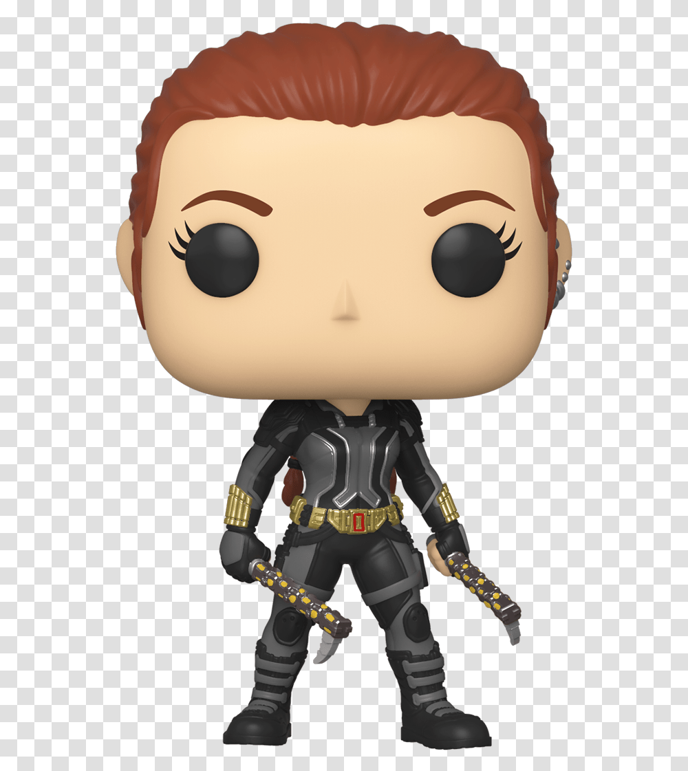Black Widow Movie Funko Pop, Toy, Person, Human, Duel Transparent Png