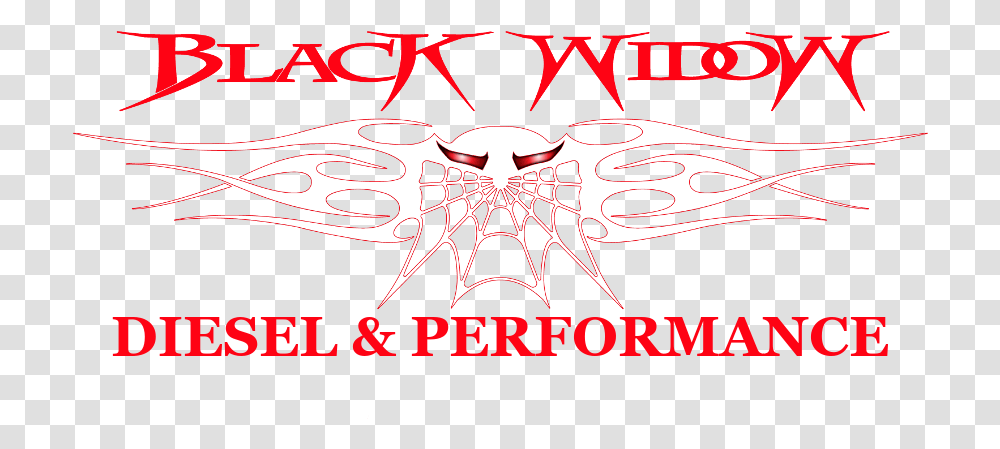 Black Widow Racing Diesel Performance Illustration, Poster, Advertisement, Symbol, Text Transparent Png