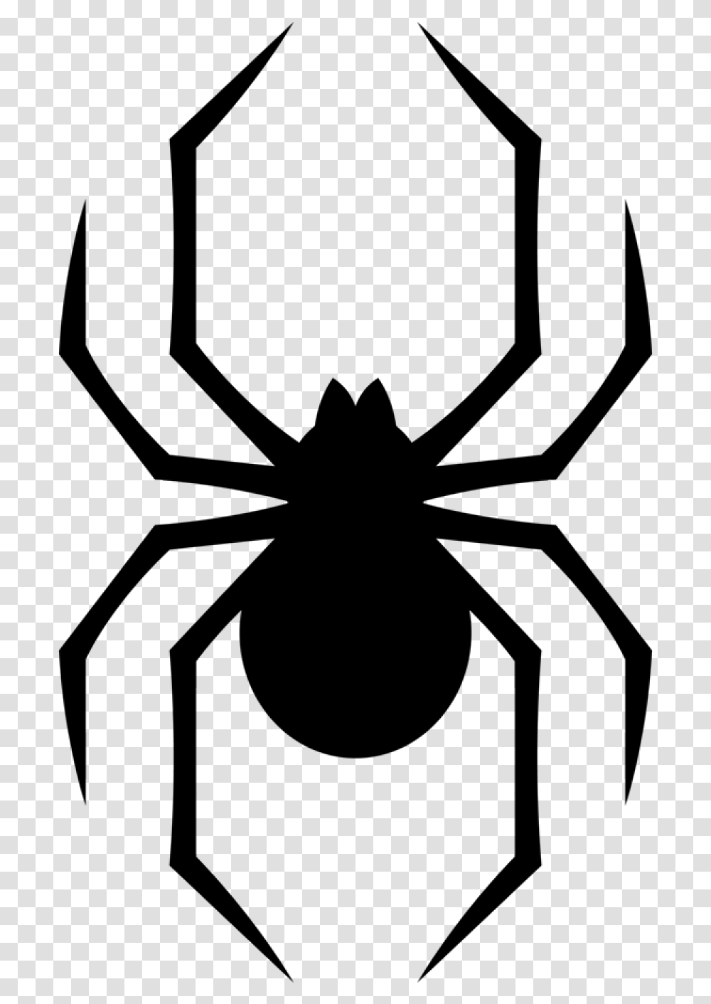 Black Widow Spider Icon Black Widow Spider, Gray Transparent Png
