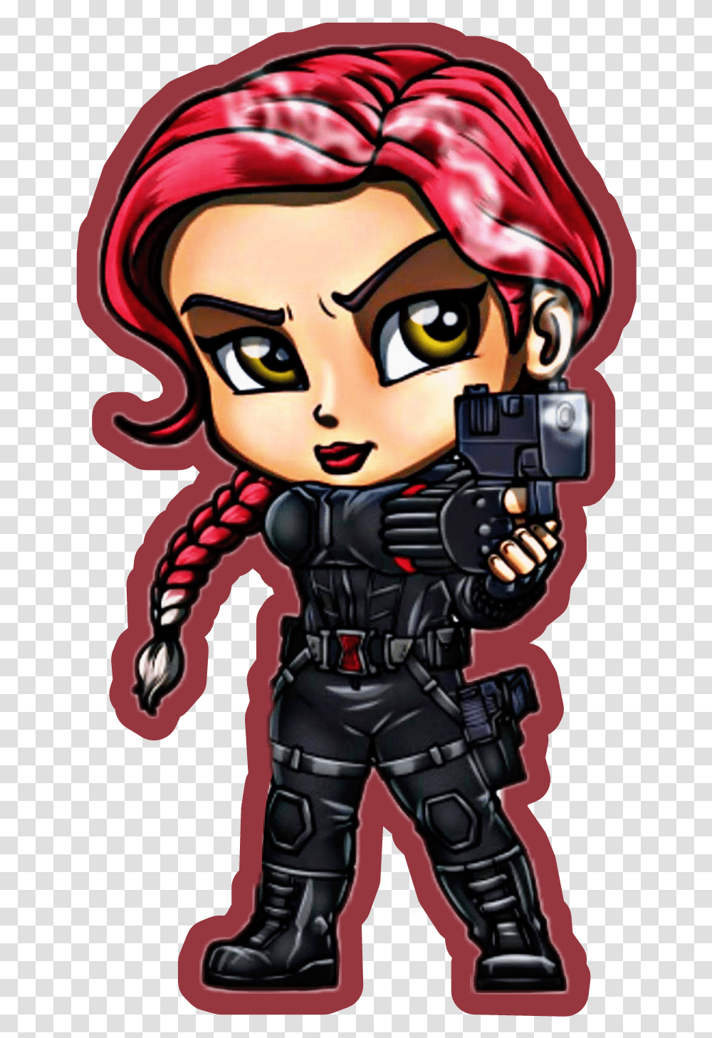 Black Widow Sticker Fan Art By Lordmesa Art Lord Mesa Marvel Black Widow, Person, Hand, Photography Transparent Png