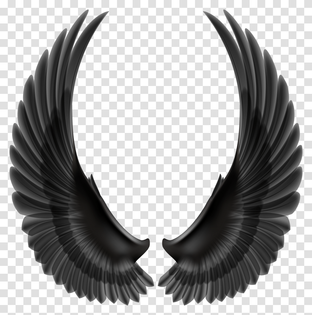 Black Wings Background Black Wings Transparent Png