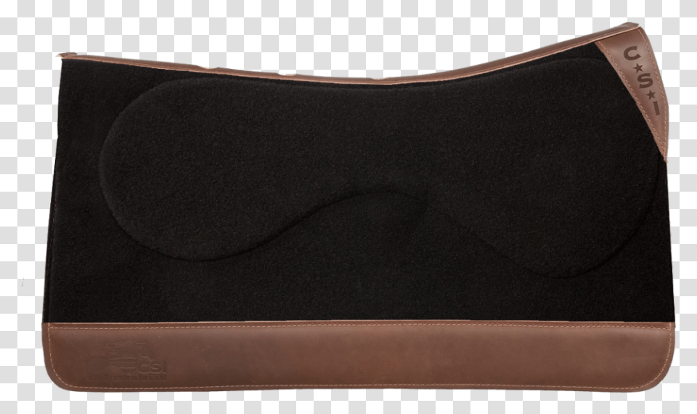 Black With Brown Leather 32 Wallet, Cushion, Pillow, Accessories, Accessory Transparent Png