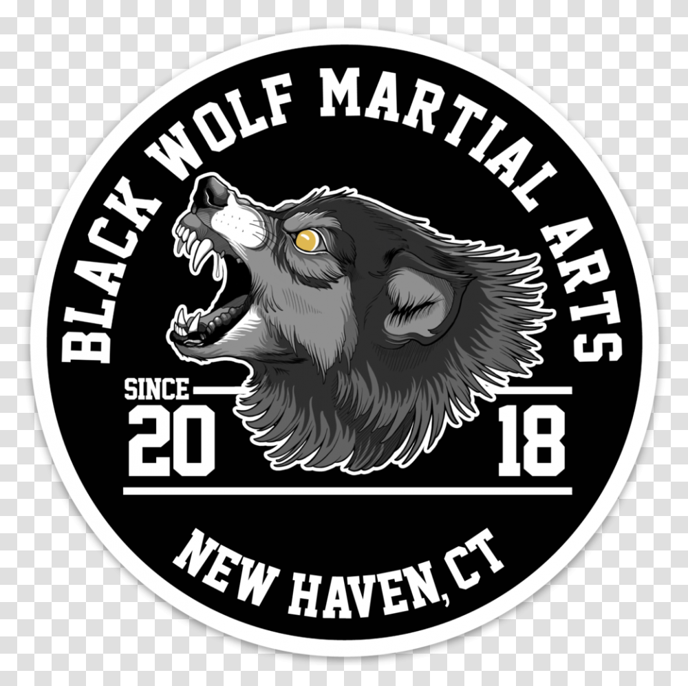 Black Wolf Martial Arts Wanna See You Cry, Logo, Symbol, Poster, Advertisement Transparent Png