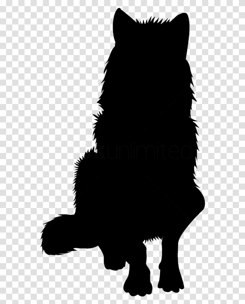 Black Wolf Sitting, Silhouette, Photography, Face, Water Transparent Png