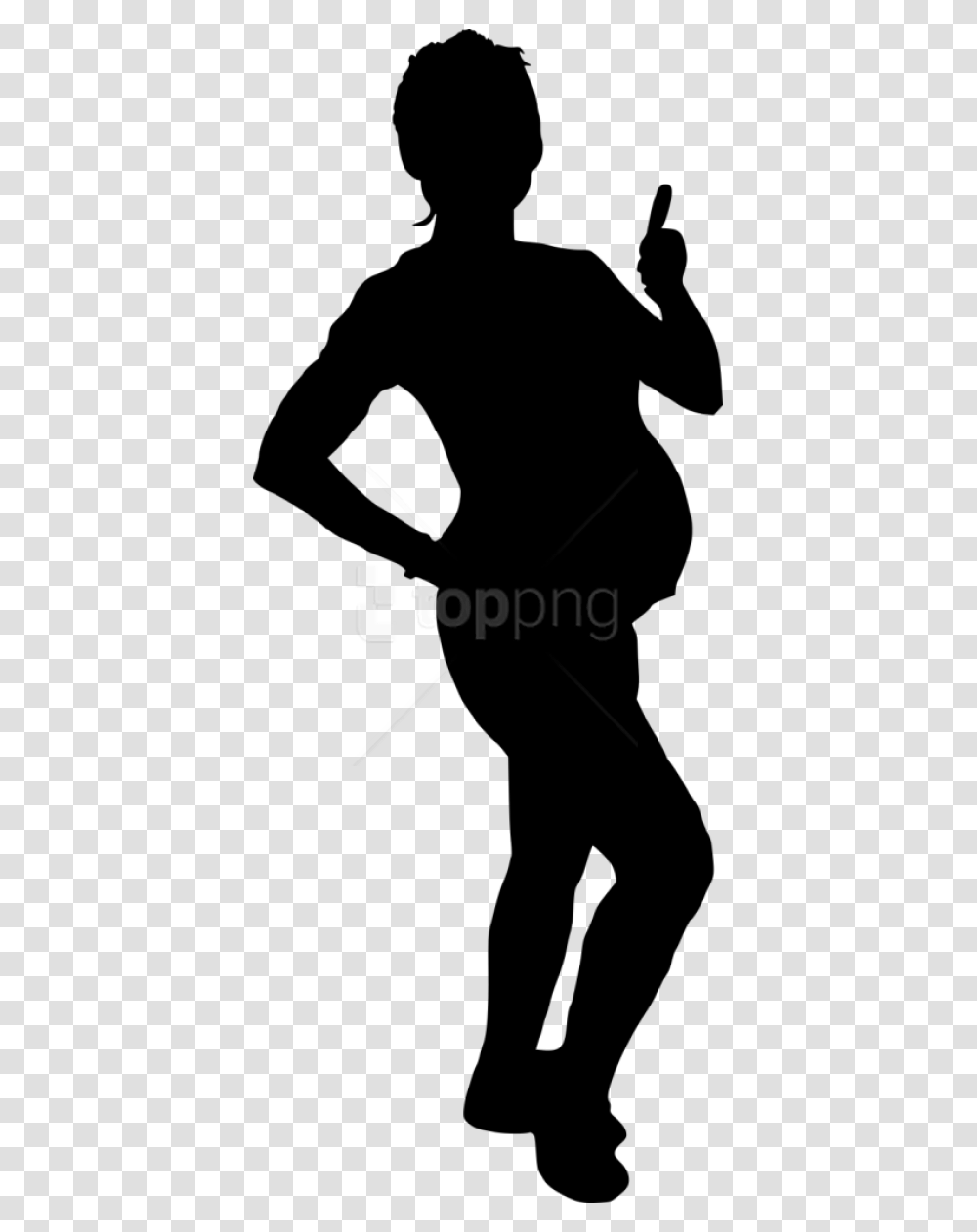 Black Woman Silhouette Taekwondo Side Kick Silhouette, Person, Ninja, Leisure Activities, Kneeling Transparent Png