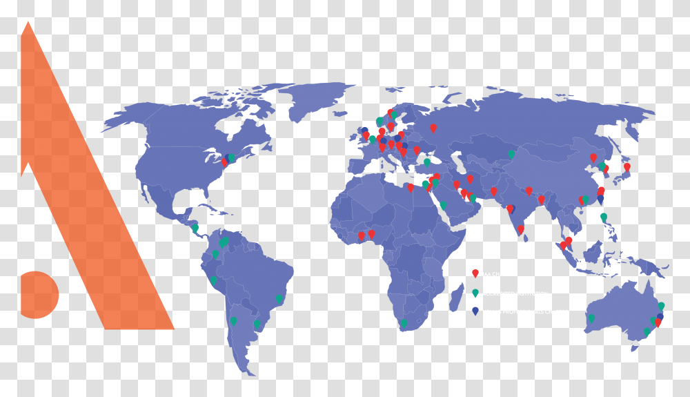 Black World Map Clipart, Plot, Diagram, Atlas Transparent Png