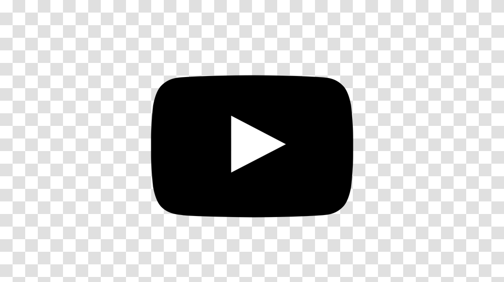 Black Youtube Logo Free Download, Triangle Transparent Png