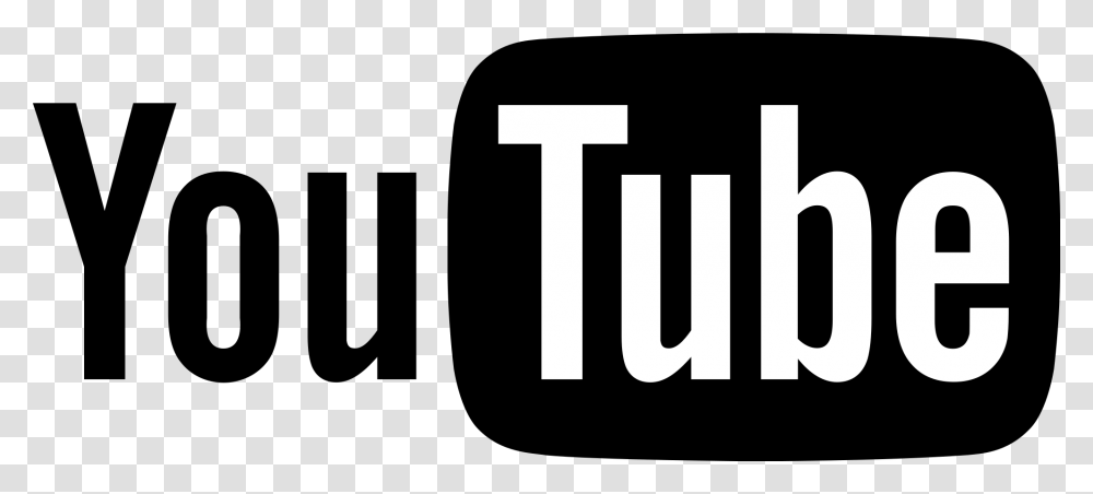 Black Youtube Logo, Word, Alphabet, Cross Transparent Png