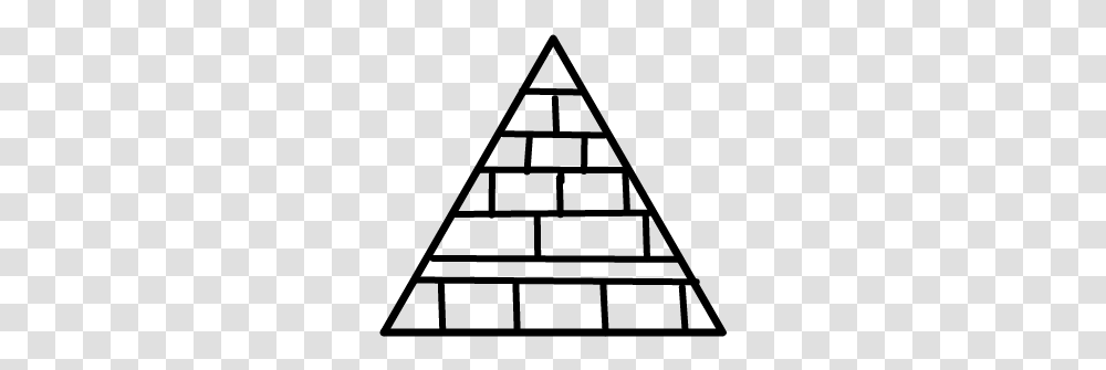 Blackampwhite Tumblr Piramide Triangle Triangle, Gray Transparent Png