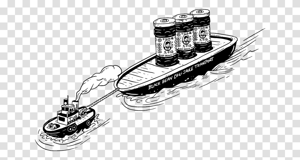 Blackbean House Transport Illustration, Label, Tin, Can Transparent Png