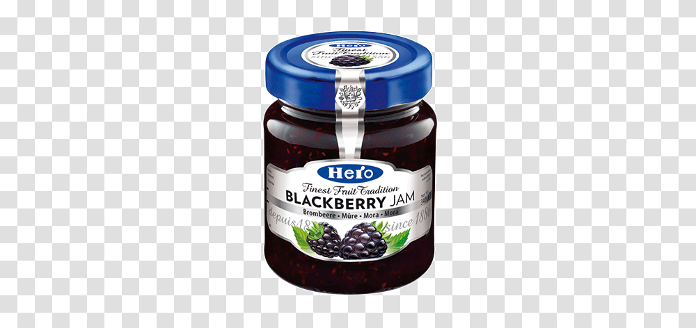 Blackberry Hero Jam Hero Asia, Food, Jar Transparent Png