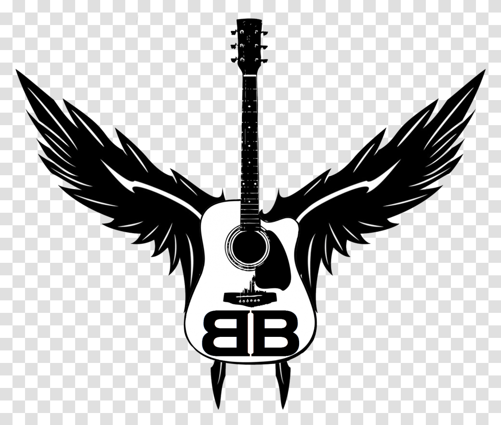 Blackberry Logo Cool Non Copyrighted Logos, Stencil, Leisure Activities, Guitar, Musical Instrument Transparent Png