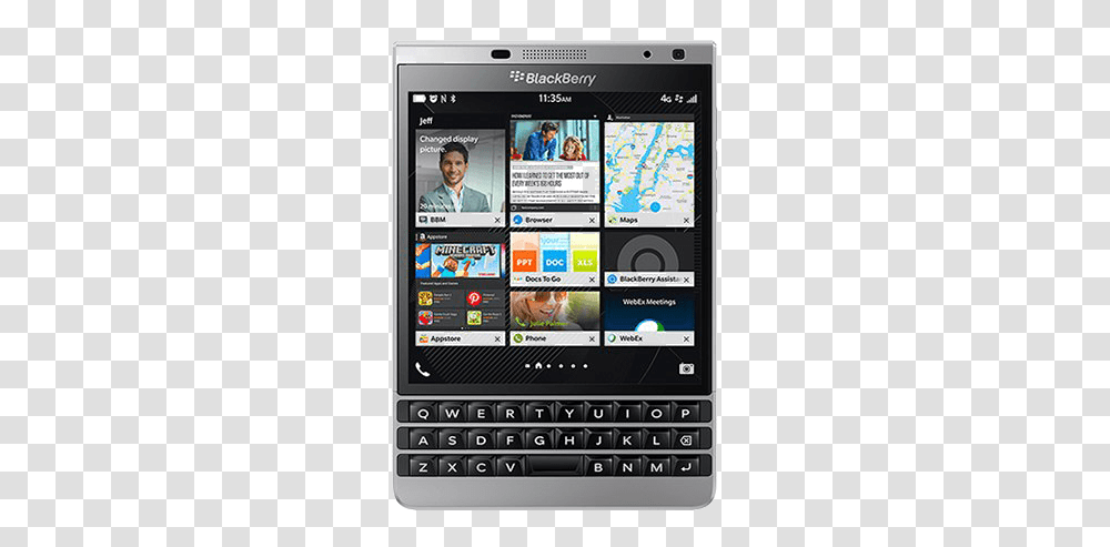 Blackberry Mobile Free Download Black Berry Passport Silver, Person, Human, Phone, Electronics Transparent Png