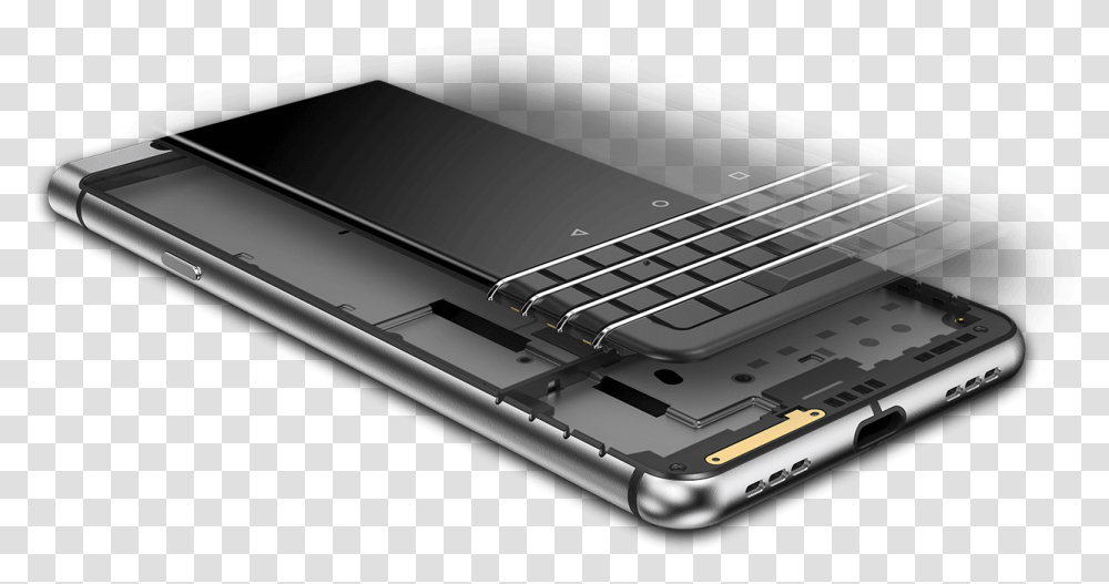Blackberry Motion Aluminum Frame Smartphone, Electronics, Computer Keyboard, Mobile Phone, Laptop Transparent Png