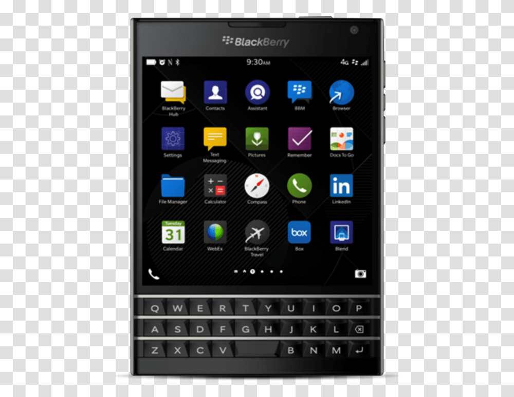 Blackberry Passport, Phone, Electronics, Mobile Phone, Cell Phone Transparent Png