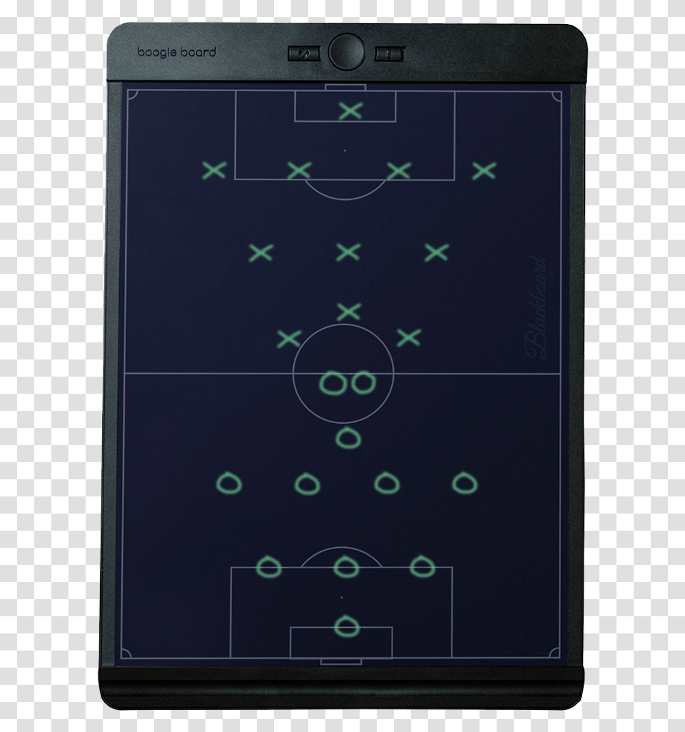 Blackboard Coach S Board Front View With Writing Soccer Smartphone, Mobile Phone, Electronics, Screen, Plot Transparent Png