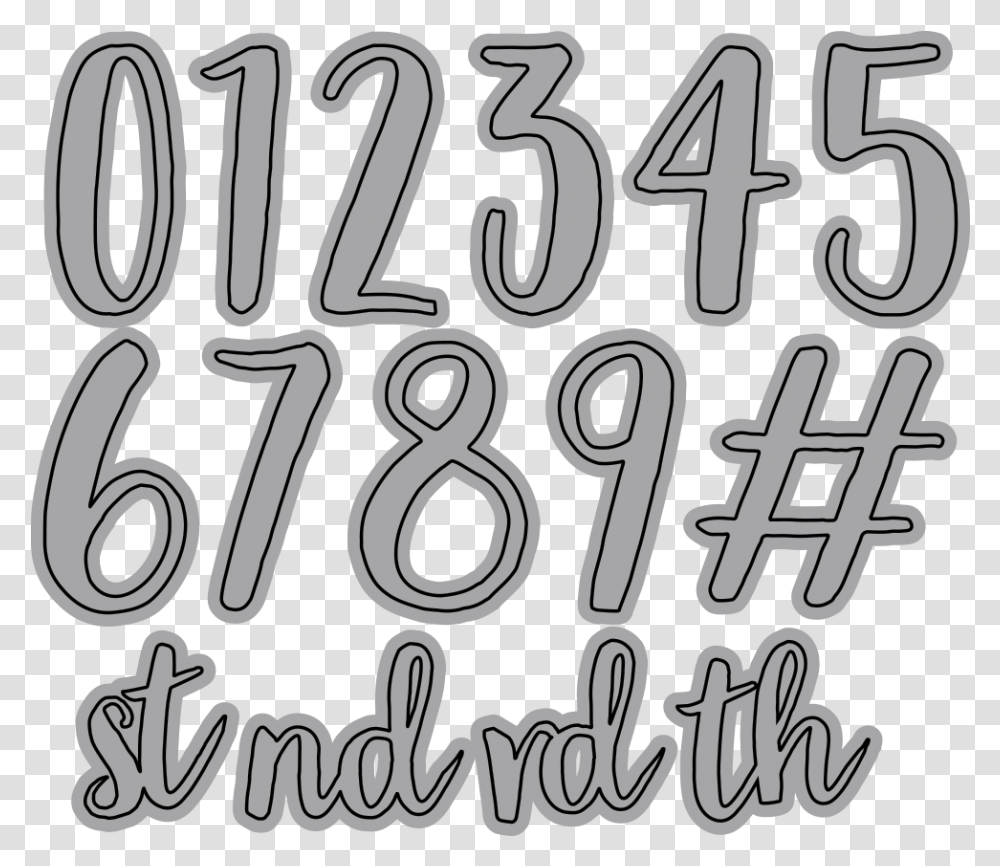 Blackboard Numbers Calligraphy, Alphabet, Word Transparent Png