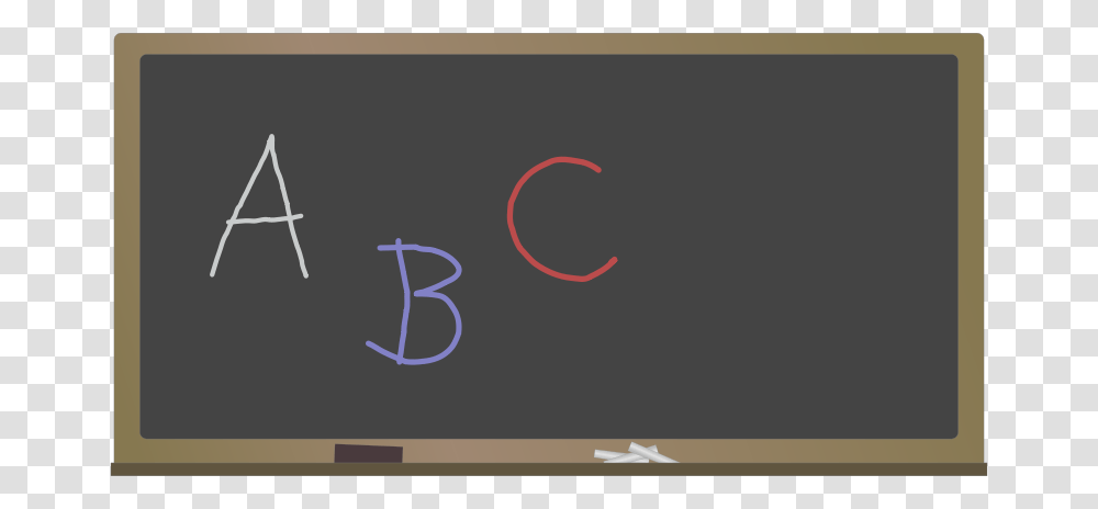 Blackboard W Letters, Education Transparent Png