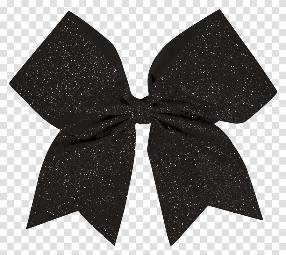 Blackbow Tieribbontiefashion Accessoryblack And Black Cheer Bow Clipart, Accessories, Necktie Transparent Png