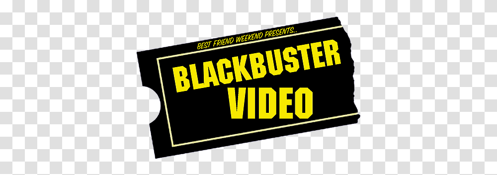 Blackbuster Video Main Graphics, Text, Label, Alphabet, Symbol Transparent Png