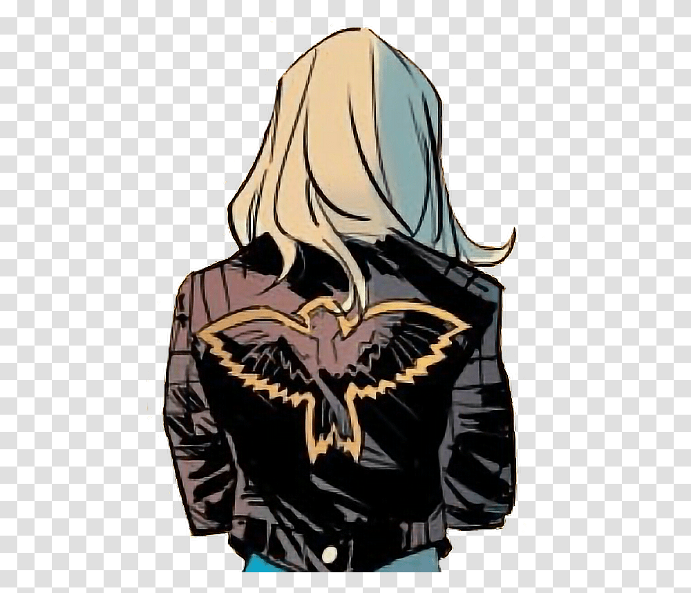 Blackcanary Freetoedit Girl, Manga, Comics, Book Transparent Png