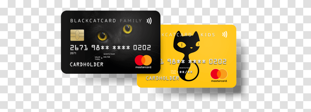 Blackcatcard Black Cat Card Avis, Text, Credit Card Transparent Png