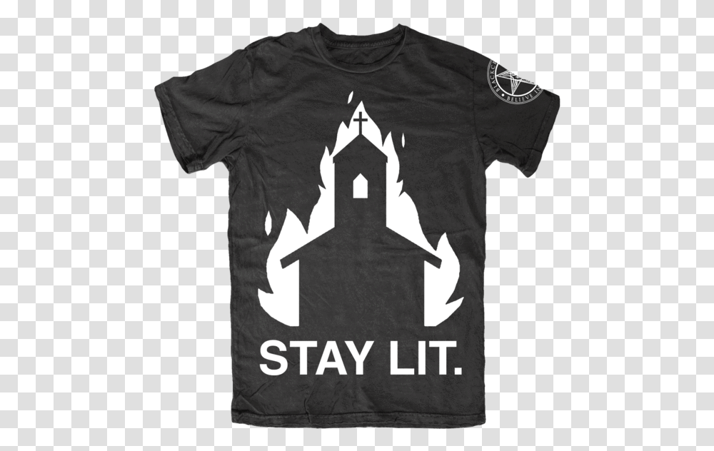 Blackcraft Cult Stay Lit, Apparel, T-Shirt Transparent Png