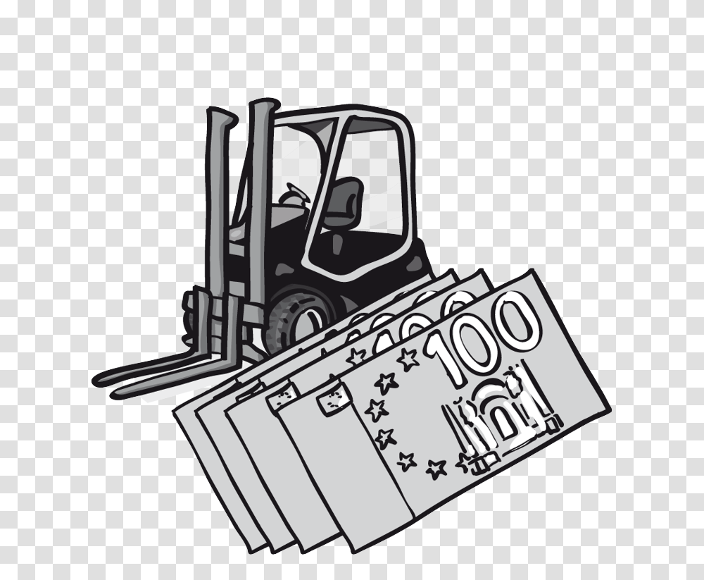 Blackforxx Forklifts For Rent, Tractor, Vehicle, Transportation, Bulldozer Transparent Png