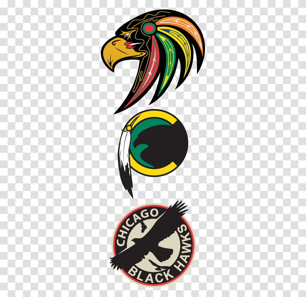 Blackhawks Logo Emblem, Label Transparent Png
