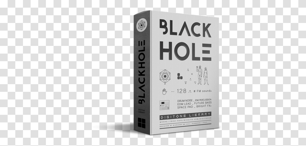 Blackhole Digitone Library Box, Word, Text, Label, Alphabet Transparent Png