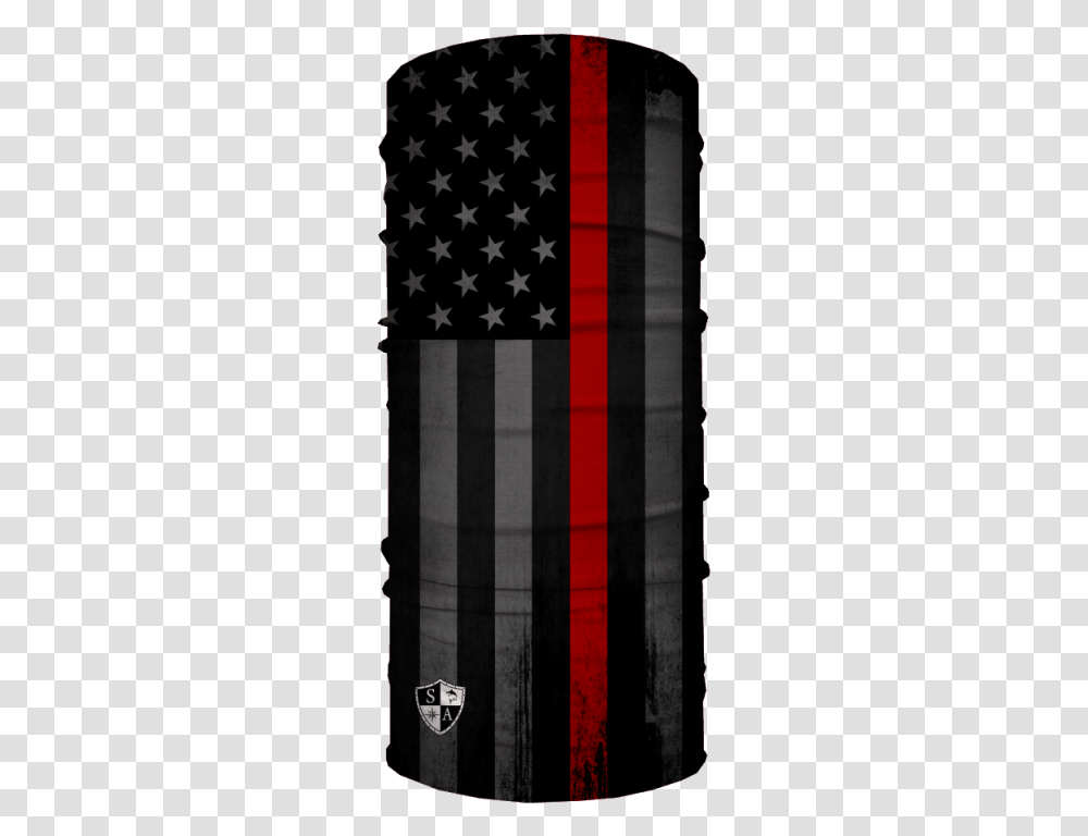 Blackout American Flag Face Shield, Rug, Apparel Transparent Png