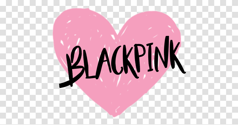 Blackpink Heart Kpop Korea Transparent Png