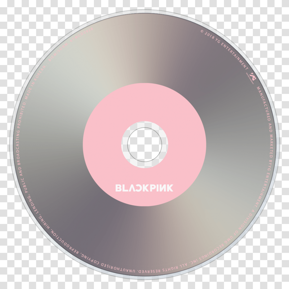 Blackpink Music Fanart Fanarttv Blackpink Square Up Cd, Disk, Dvd Transparent Png
