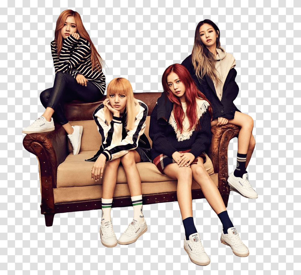 Blackpink, Person, Shoe, Footwear Transparent Png