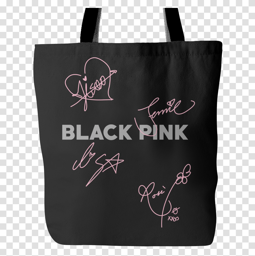 Blackpink Rose Blackpink Merch Bag, Tote Bag, Shopping Bag Transparent Png