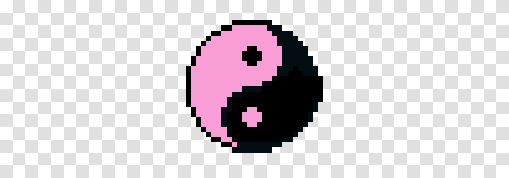 Blackpink Yinyang Pixel Art Maker, Pac Man Transparent Png