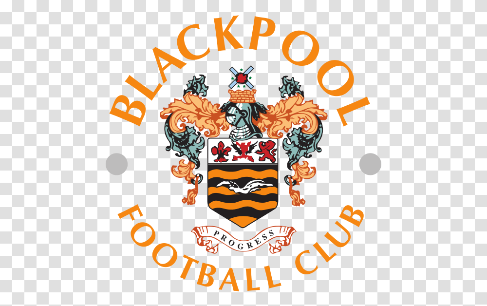 Blackpool Football Club, Logo, Label Transparent Png