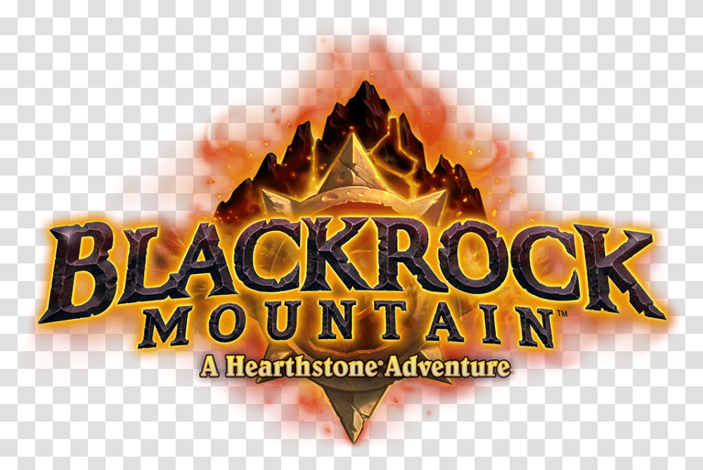 Blackrock Mountain Logo Poster, Advertisement, Fire, World Of Warcraft, Flame Transparent Png
