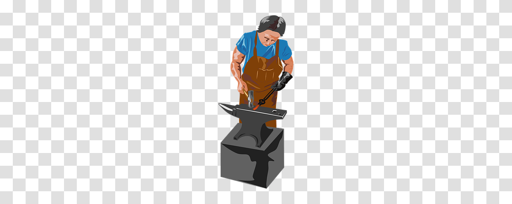 Blacksmith Tool, Anvil, Person, Human Transparent Png