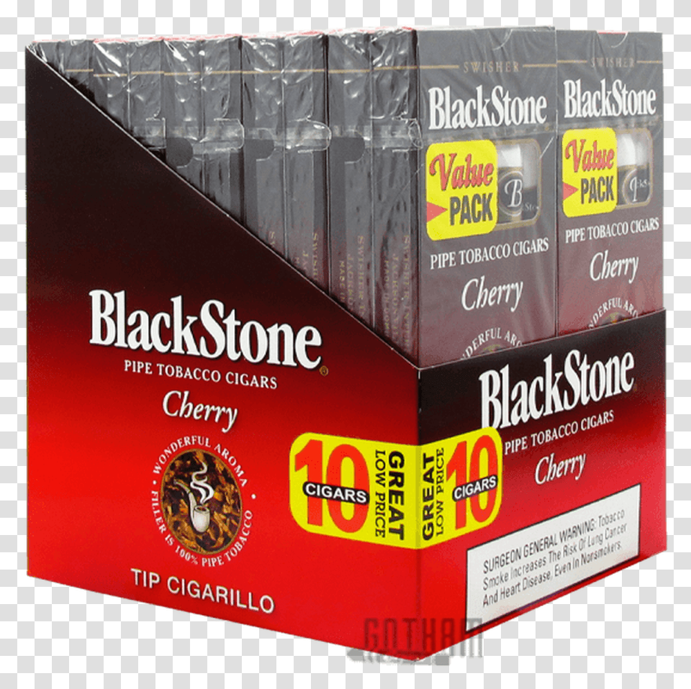 Blackstone Tip Cigarillo Cherry Box Box, Food, Carton, Cardboard, Ammunition Transparent Png