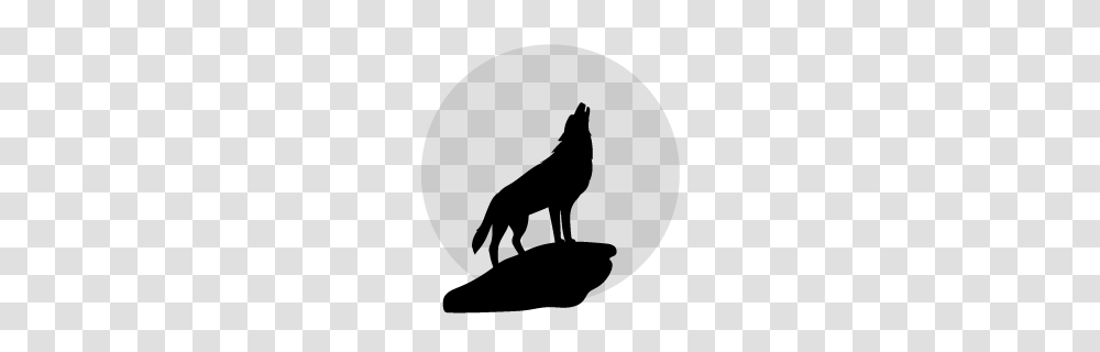 Blackwolf Logo Klrnradio, Mammal, Animal, Dog, Pet Transparent Png