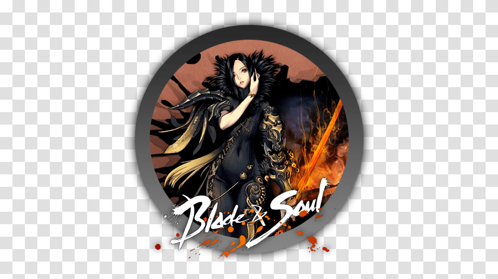 Blade And Soul Circle Icon Blade And Soul Circle, Person, Human, Poster, Advertisement Transparent Png