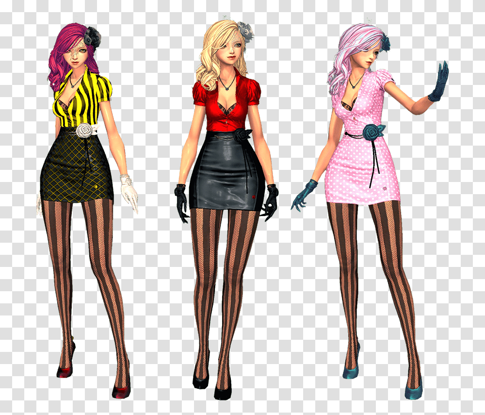 Blade And Soul Fashion Tailor, Person, Female, Skirt Transparent Png