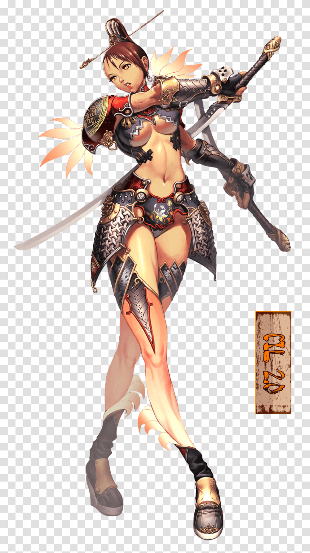 Blade And Soul Illustration, Costume, Comics, Book, Person Transparent Png