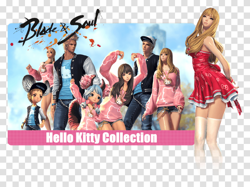 Blade And Soul, Person, Advertisement, Poster Transparent Png