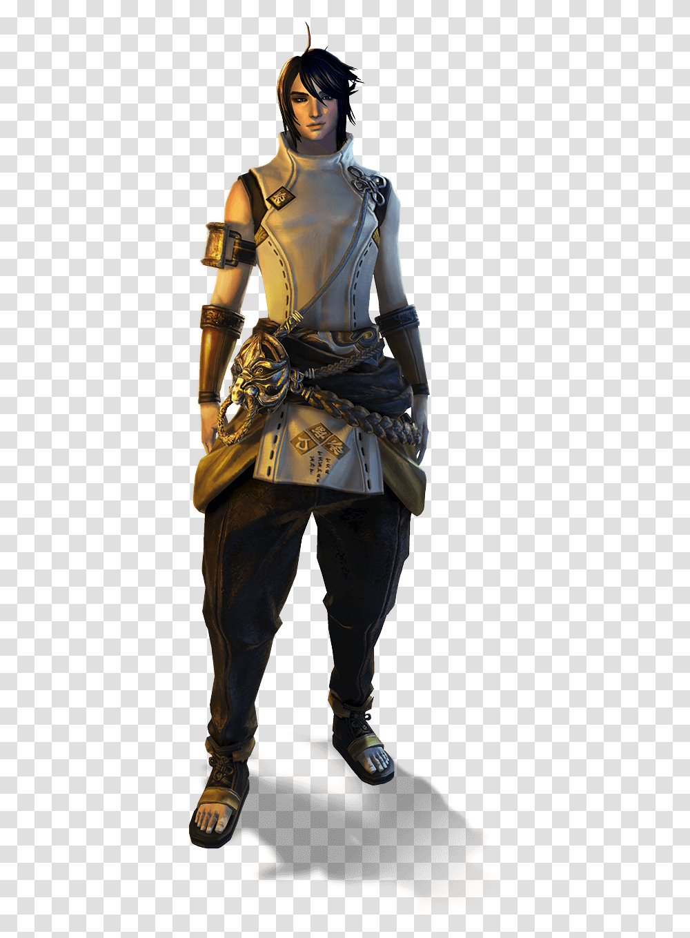 Blade And Soul Wiki Blade And Soul Jin, Person, Human, Samurai, Shoe Transparent Png