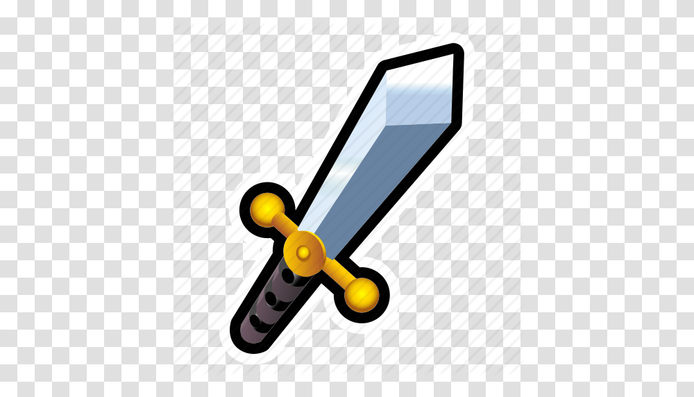 Blade Iron Knight Medieval Metal Sword Weapons Icon, Skateboard, Sport, Sports, Cricket Transparent Png