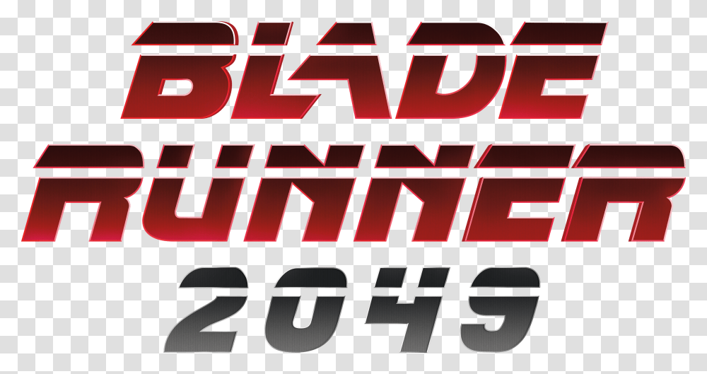 Blade Runner 2049 Logo Blade Runner, Label, Alphabet Transparent Png